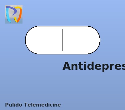 Antidepressants pill image
