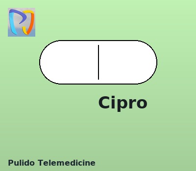 Cipro pill image