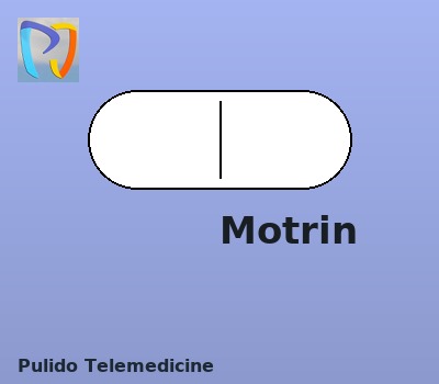 Motrin pill image