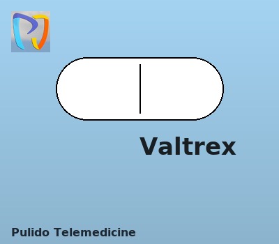 Valtrex pill image